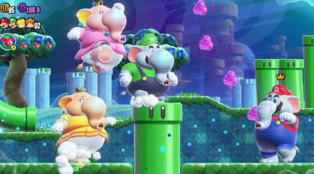 Weekly chart of game sales in the UK: Super Mario Bros Wonder is at No. 1 for the third week in a row