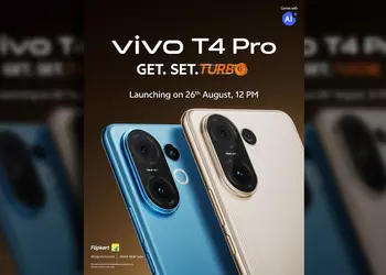 Тизер Vivo T4 Pro 5G - подтверждена дата анонса и некоторые характеристики