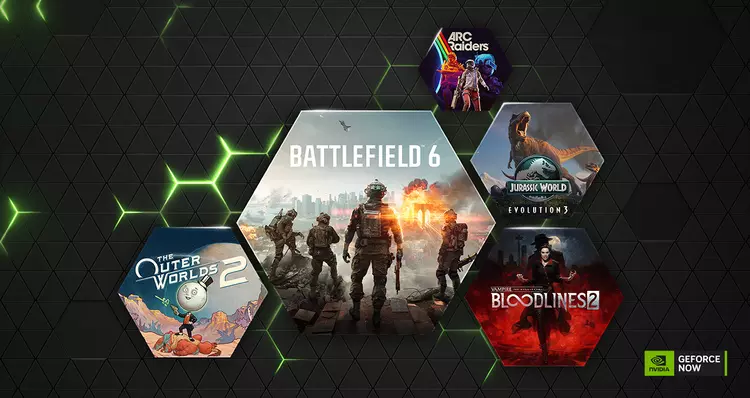GeForce NOW в октябре: 17 новых игр (включая Battlefield 6) и апгрейд серверов до RTX 5080