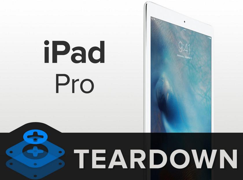 Планшет Apple iPad Pro малопригоден для ремонта