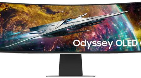 Samsung ha iniziato a vendere il gigantesco monitor curvo Odyssey Neo G9 (G95NC) Dual UHD con frame rate di 240 Hz al prezzo di 2730 dollari.