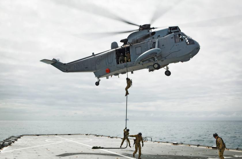 Großbritannien schenkt der Ukraine drei Sikorsky S-61 Sea King Hubschrauber für Such- und Rettungseinsätze