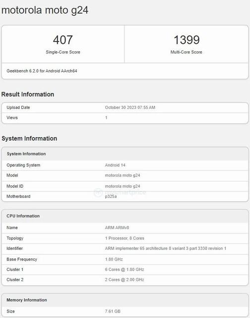 Moto G24 5G With MediaTek Dimensity Processor And Android 14 Operating ...