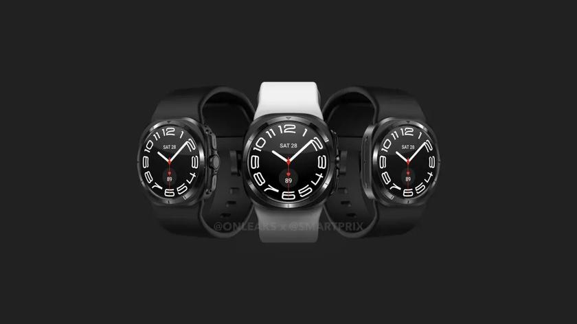 Samsung Galaxy Watch Ultra появились на новых рендерах, где можно увидеть некоторое сходство с Apple Watch Ultra