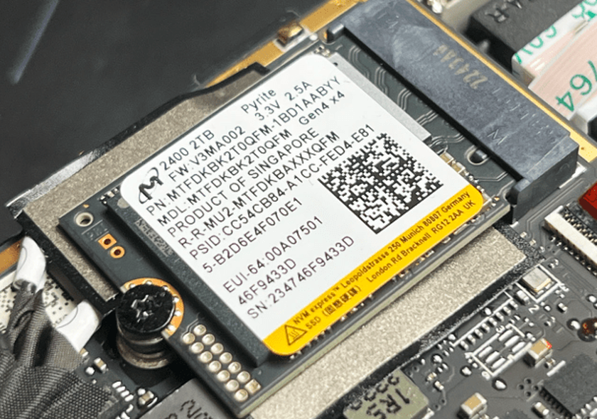 Micron 2400 steamdeck ssd