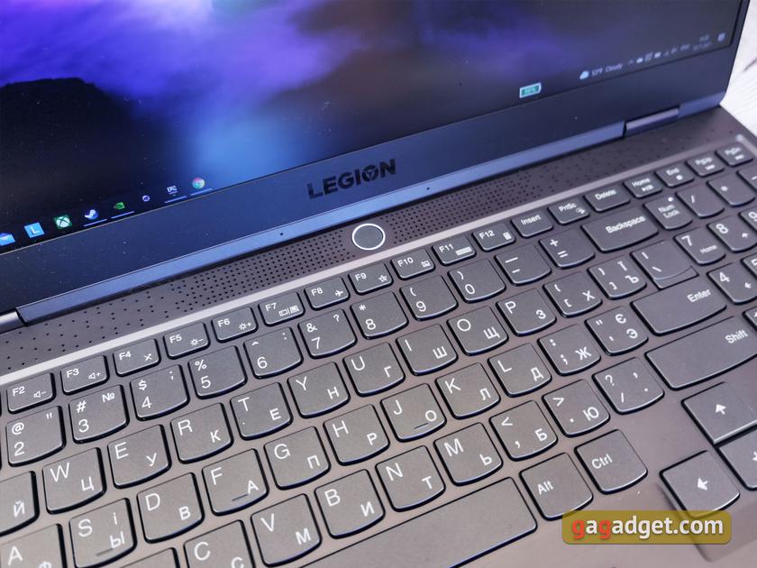 Lenovo Legion Slim 7 : avis sur un ordinateur portable pour gamers-17