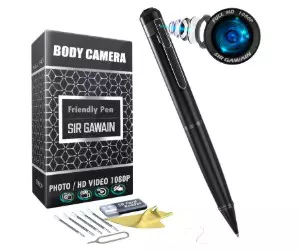 SIRGAWAIN 1080P Body Camera Pen