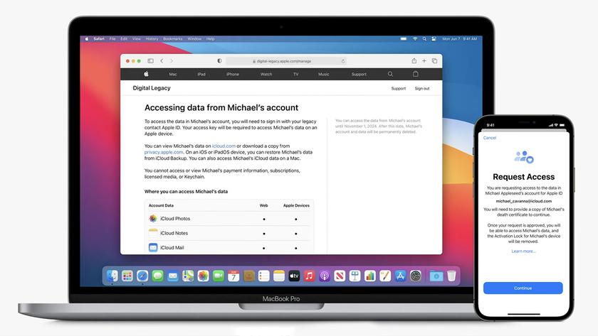 «Цифровое наследство»: в бета-версии iOS 15.2 Apple добавила функцию Digital Legacy для завещания своих данных в случае смерти