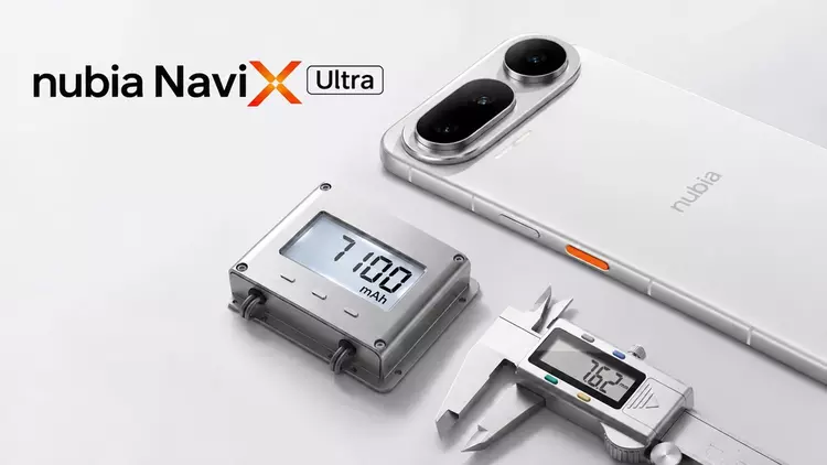Nubia NaviX Ultra packs a 7,100mAh ...