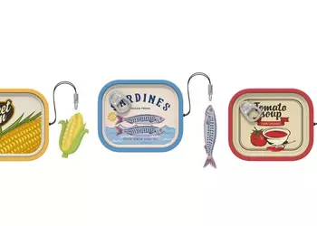 Samsung Unveils Quirky Food Can Cases for Galaxy Buds 4: Sardines, Tomato Soup, and Corn Styles!