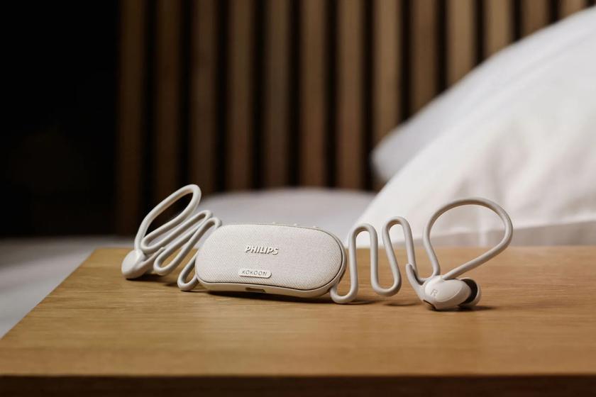 Philips представила эргономичные наушники для сна: они помогают быстрее заснуть и отслеживают продолжительность сна