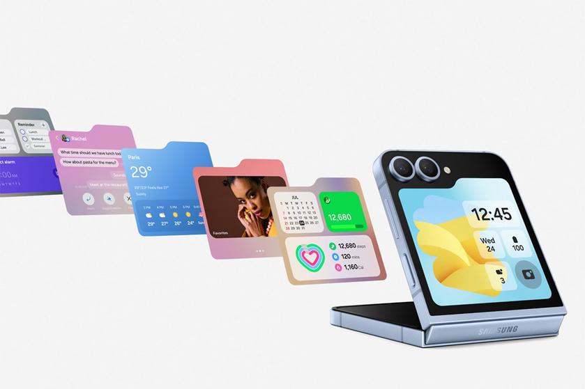 Samsung представил новое поколение своего складного смартфона - Galaxy Flip6