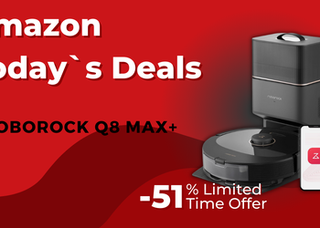 Roborock Q8 Max+ Robot Vacuum – Now $420 Off!