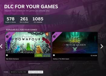 В Steam появился новый раздел, где игрокам будут рекомендовать дополнения