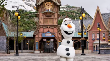 Disney introduced Olaf - a funny animatronic that can be found at Disneyland Paris and Hong Kong