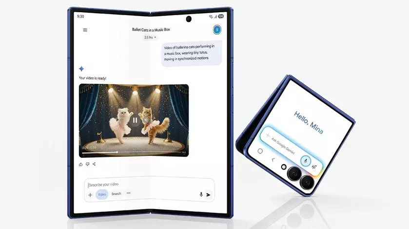 Смартфон Galaxy Z Fold7 в развернутом виде
