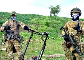 Российские военные снова начали использовать электросамокаты в штурмах украинских позиций