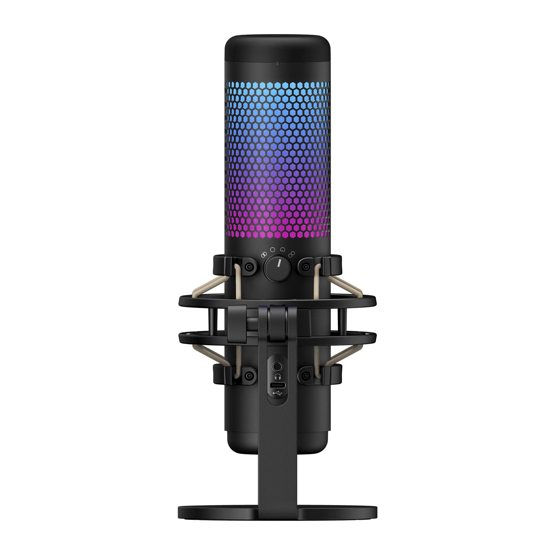 HyperX QuadCast S: USB-микрофон для стримеров с динамическими эффектами RGB-подсветки | gagadget.com
