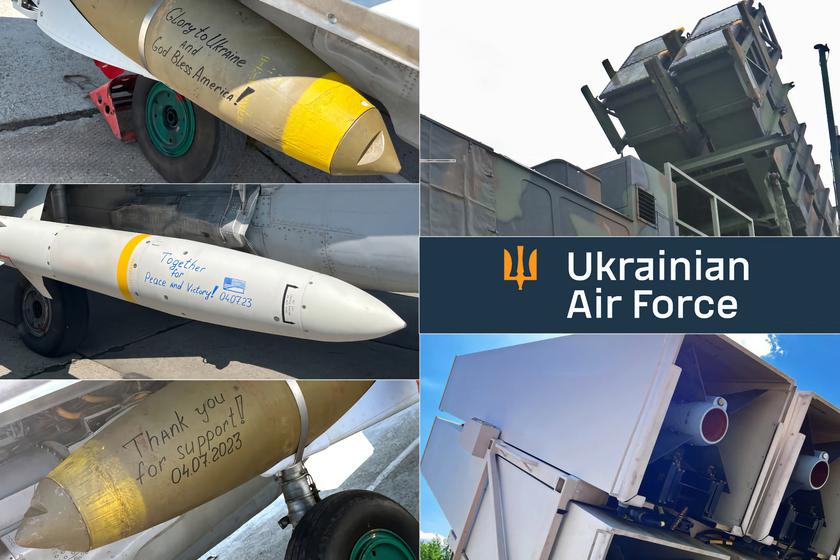Воздушные Силы Украины впервые показали умные авиационные бомбы JDAM-ER, их используют с истребителями МиГ-29