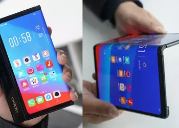 Oppo тоже показала свой сгибаемый смартфон. Он похож на Huawei Mate X