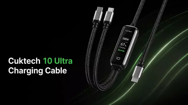 Cuktech's new charging cable has a ...