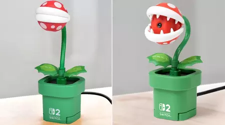 Для Nintendo Switch 2 анонсовано кумедну камеру у вигляді Piranha Plant із Super Mario