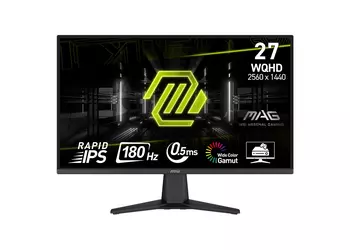MSI MAG 275QF: игровой 27-дюймовый монитор с поддержкой 180 Гц за $124