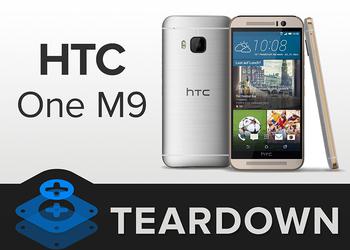 HTC One M9 практически не пригоден для ремонта