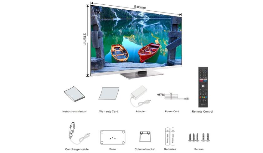 SYLVOX 24-inch tv for boat