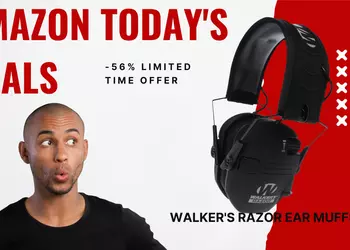 Walker's Razor Slim Electronic Ear Muffs – Now 56% Off on Amazon!