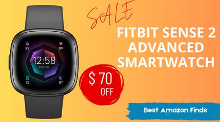 Fitbit Sense 2 Advanced Health and Fitness Smartwatch - Limited $70 Discount!