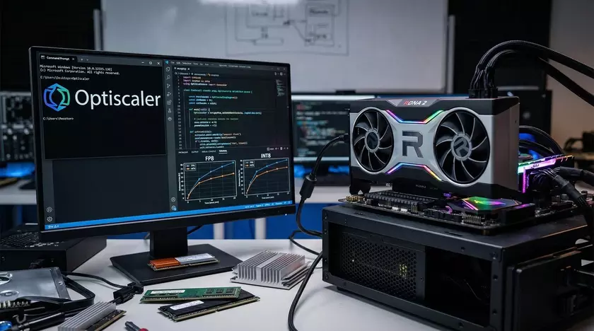 FSR 4 на старых видеокартах AMD