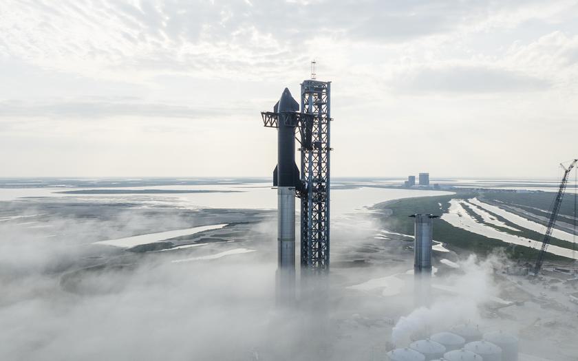 SpaceX готовится выполнить первый в истории запуск космического корабля Starship и ракеты Super Heavy в марте