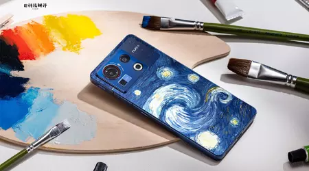 ZTE Nubia Z40S Pro Starry Night Edition: Limited Edition Smartphone with Van Gogh's "Starry Night" on the back