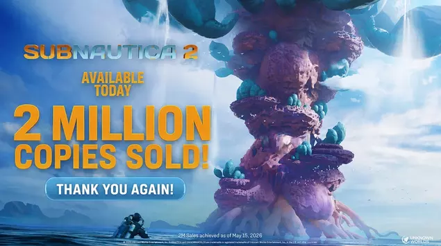 Subnautica 2 sold 2 million copies ...