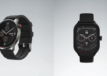 Вот как будут выглядеть новые смарт-часы Amazfit GTR 4 и Amazfit GTS 4