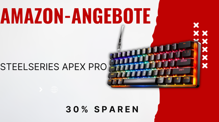 SteelSeries Apex Pro Gaming Tastatur – Jetzt 60€ günstiger im Black Friday Sale!