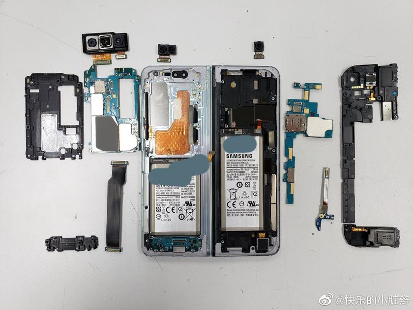 Galaxy Fold наизнанку: что скрывается внутри первого складного смартфона Samsung