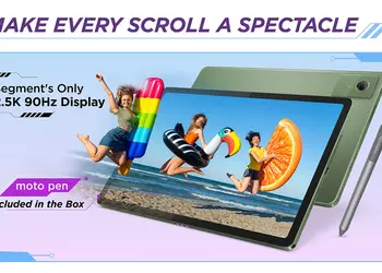 Motorola официально представила новый планшет - Moto Pad 60 Neo - Moto Pad 60 Neo