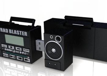 Rad Blaster: MP3-плеер в виде магнитофона 80-х (видео)