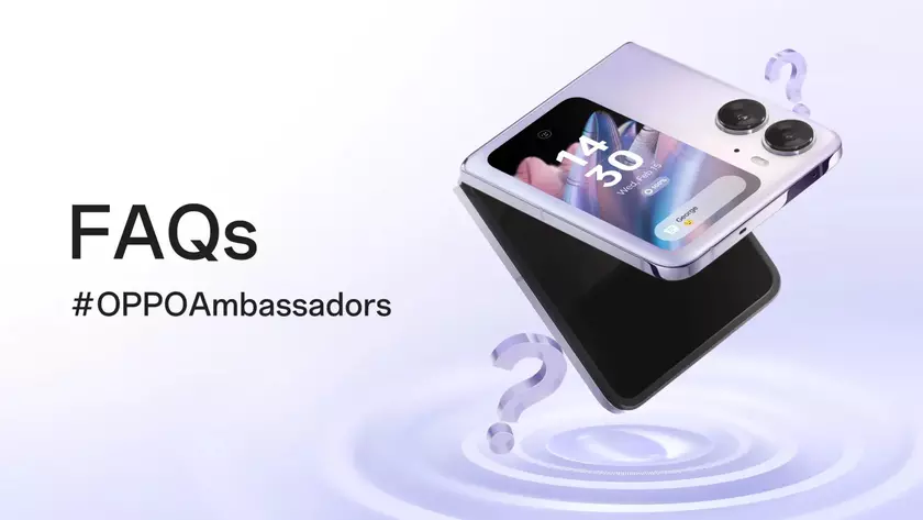 OPPO будет бесплатно раздавать складные смартфоны Find N2 Flip. Но только для тестирования