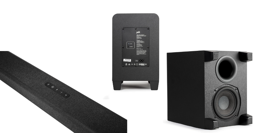 Polk Audio Signa S4  best soundbars for projectors