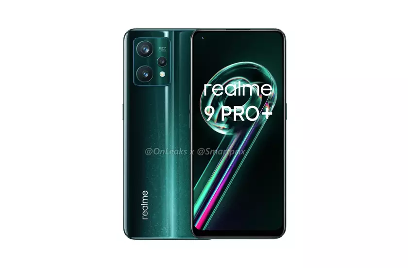 Три цвета и одинаковый дизайн: realme 9 Pro и realme 9 Pro+ появились на качественных рендерах 