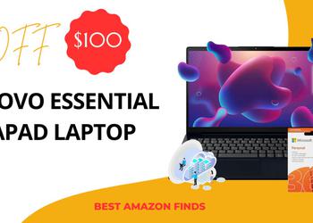 Lenovo Essential IdeaPad Laptop - Limited time deal $100 Discount!