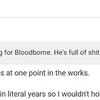 Insider: Sony stava effettivamente lavorando a una versione aggiornata di Bloodborne per PS5 e PC, ma per qualche motivo ha abbandonato i piani.-4