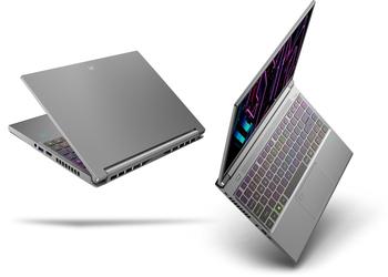 Acer Predator Triton 14 - компактний ігровий ноутбук із чипами Raptor Lake, графікою RTX 40 і 165/250-Гц дисплеєм за ціною від €1999