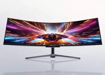 Nubia начала продавать 49-дюймовый изогнутый монитор Red Magic Realm с панелью QD-OLED на 240 Гц