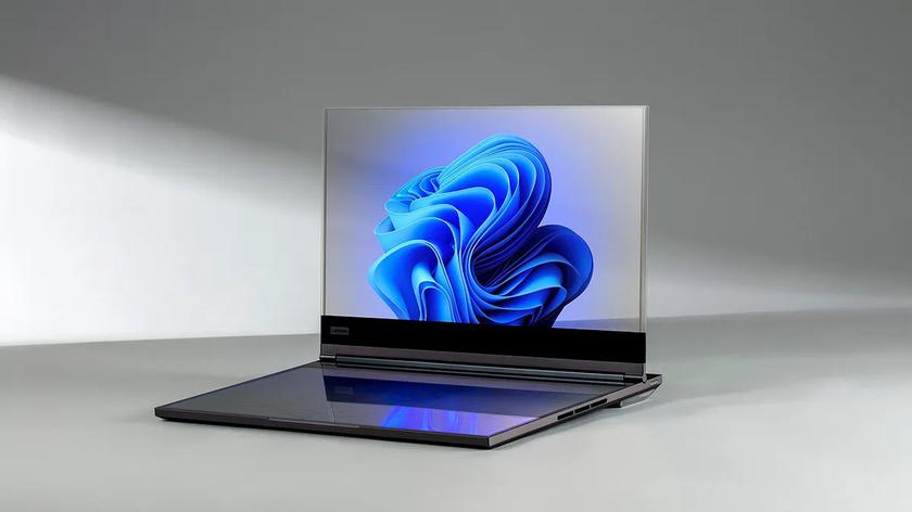 Фантастическое будущее уже здесь: Lenovo представила прозрачный ноутбук ThinkBook
