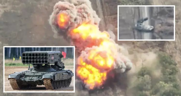 An FPV drone ripped apart a ...