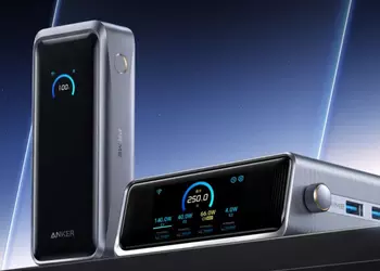 Анонсирован новый Anker Prime — компактный пауэрбанк с аккумулятором на 26 000 мАч и суммарной мощностью 300W